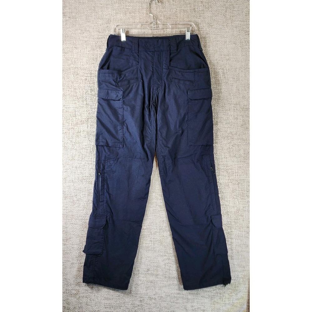 First Tactical Defender Pants Ripstop Cordura Mens 30x32 Navy Heavyweight EUC